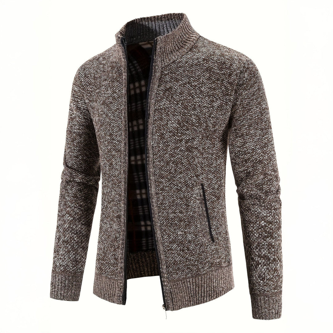 LAURENT | GILET LUXE AVEC FERMETURE ÉCLAIR