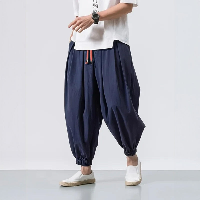 PAU | PANTALONS OVERSIZE EN COTON