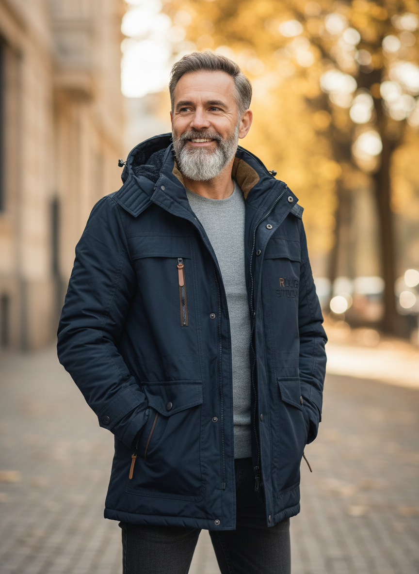 Otis | Manteau D'hiver Isolant Doublé de Polaire