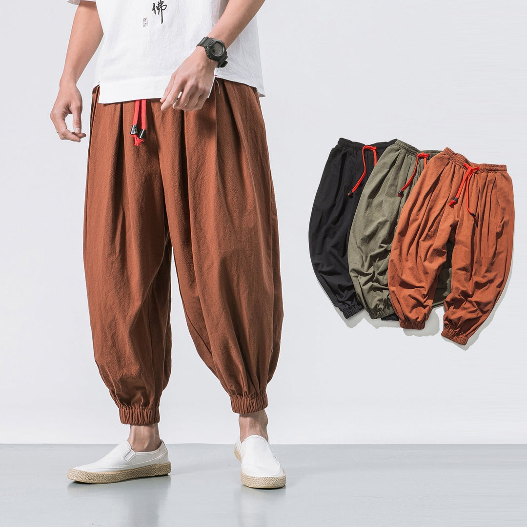 PAU | PANTALONS OVERSIZE EN COTON