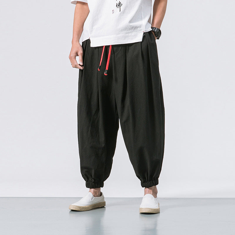 PAU | PANTALONS OVERSIZE EN COTON