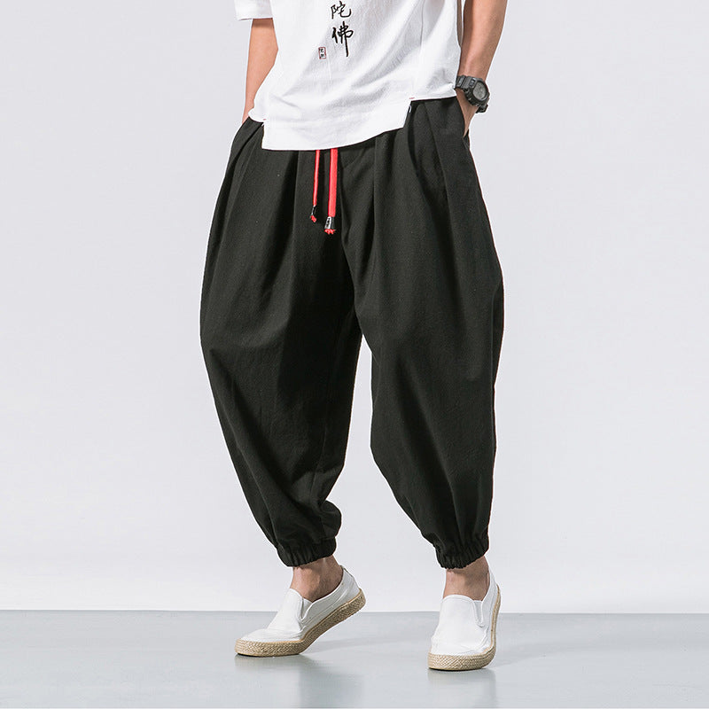 PAU | PANTALONS OVERSIZE EN COTON