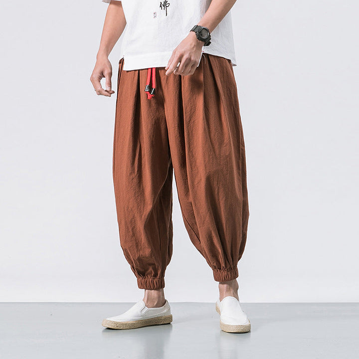 PAU | PANTALONS OVERSIZE EN COTON