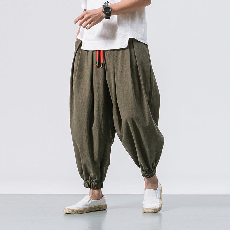 PAU | PANTALONS OVERSIZE EN COTON