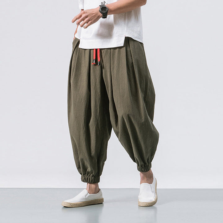 PAU | PANTALONS OVERSIZE EN COTON