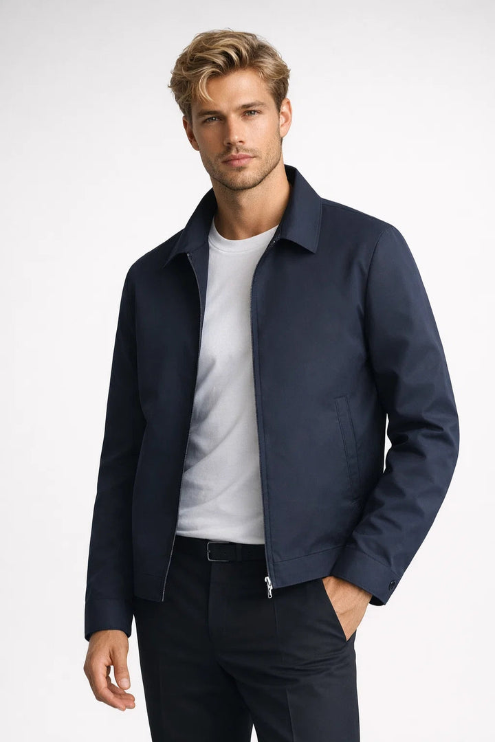 STEVE | VESTE CLASSIQUE À FERMETURE ÉCLAIR