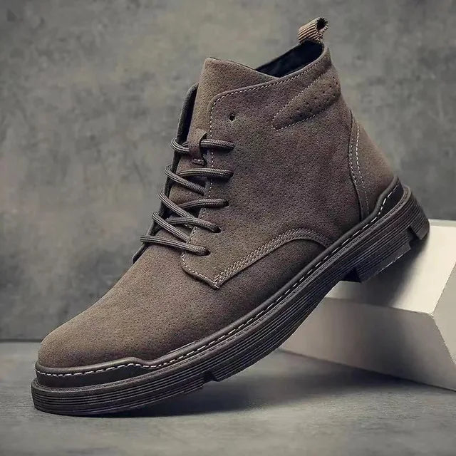 Adrian | Bottines Classiques en Daim à Lacets