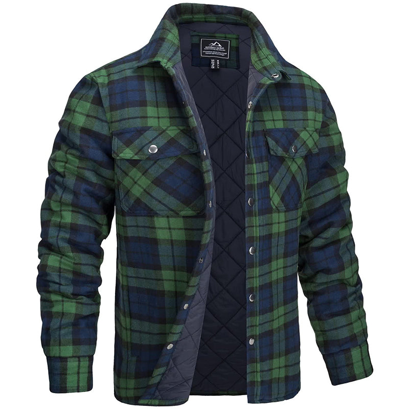 Clint | Veste en Chemise à Carreaux