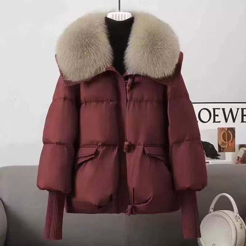 Mathilde | Doudoune Oversize à Motif Matelassé