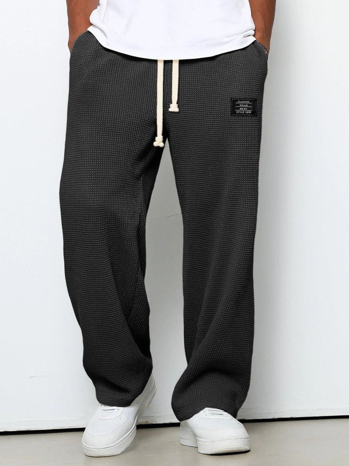 Rondae | Pantalon à Jambes Larges et Ceinture Réglable