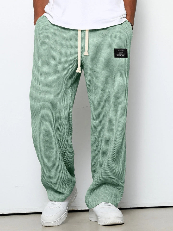 Rondae | Pantalon à Jambes Larges et Ceinture Réglable