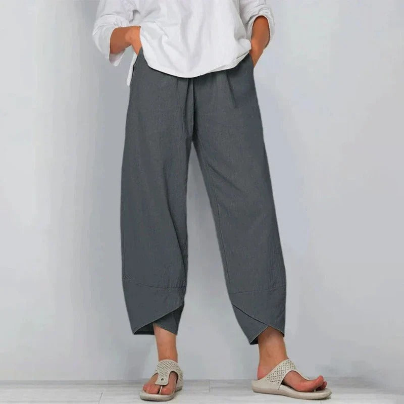 GINA| PANTALON CHIC ÉTÉ