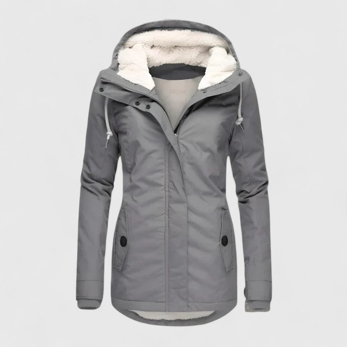 Nora | Manteau D'hiver Imperméable à Capuche