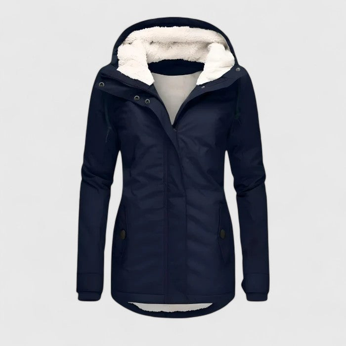 Nora | Manteau D'hiver Imperméable à Capuche