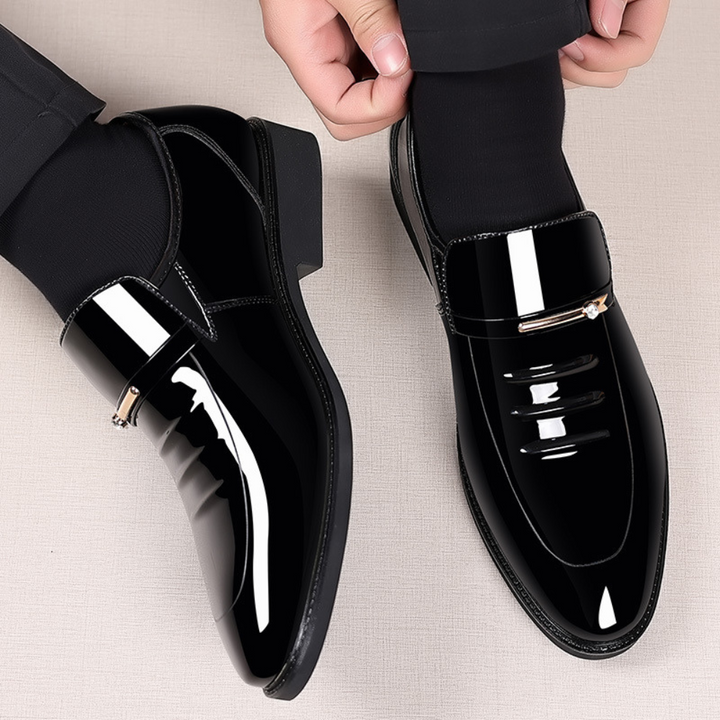 Martin | Mocassins en Cuir Verni