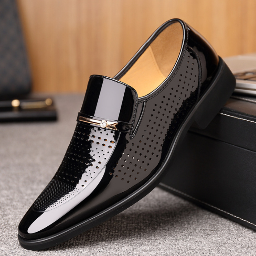 Martin | Mocassins en Cuir Verni