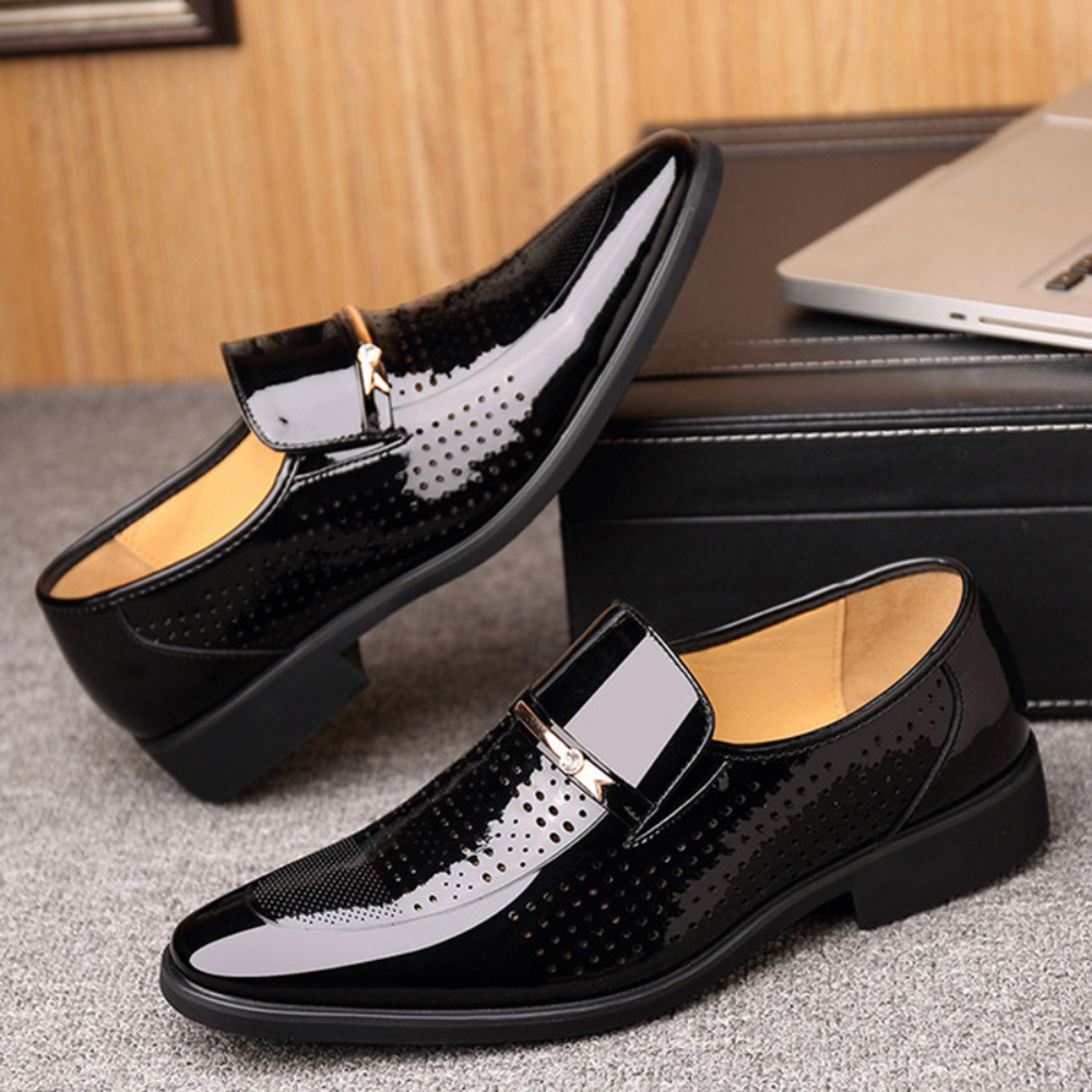 Martin | Mocassins en Cuir Verni