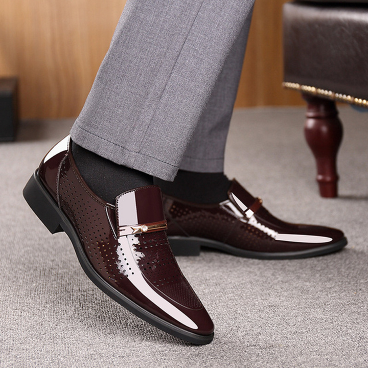 Martin | Mocassins en Cuir Verni