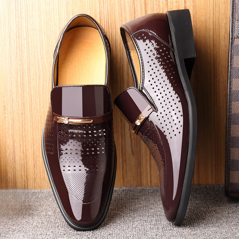 Martin | Mocassins en Cuir Verni
