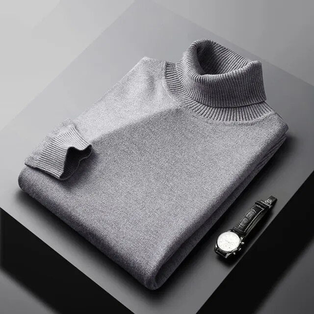 ARIES | PULL À COL ROULE EN MAILLE