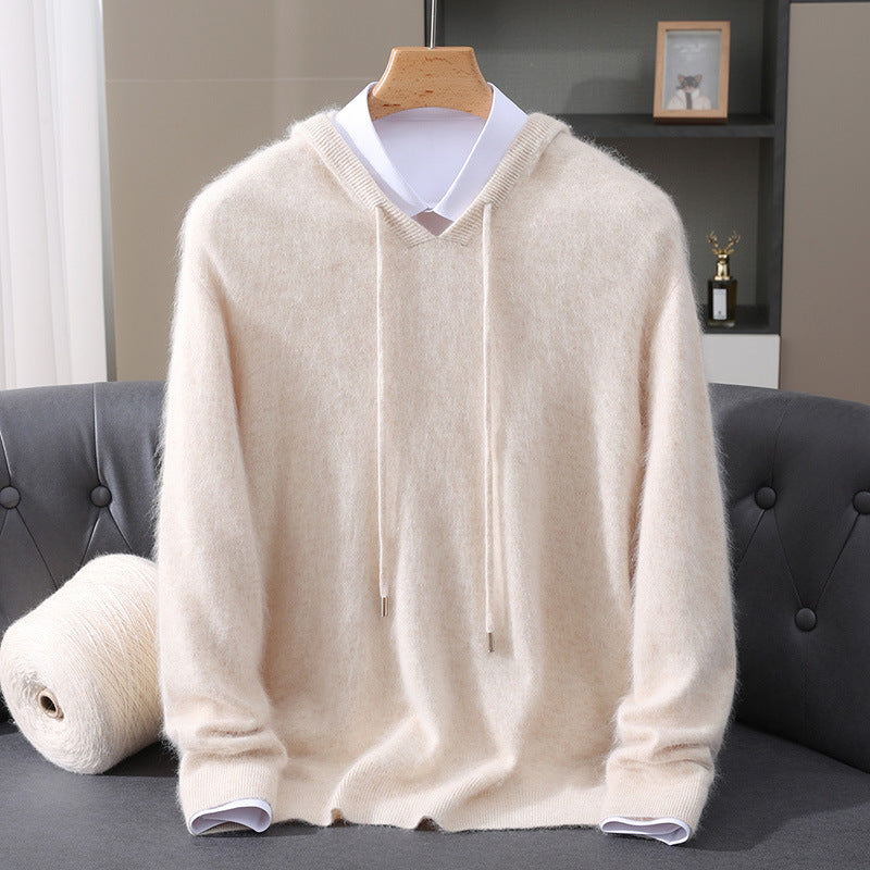 JOSEPH | SWEAT À CAPUCHE EN LAINE MÉLANGÉE POUR HOMME