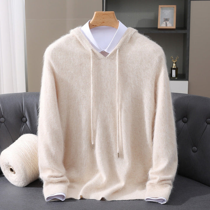 JOSEPH | SWEAT À CAPUCHE EN LAINE MÉLANGÉE POUR HOMME