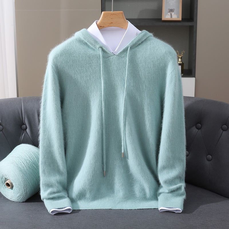 JOSEPH | SWEAT À CAPUCHE EN LAINE MÉLANGÉE POUR HOMME