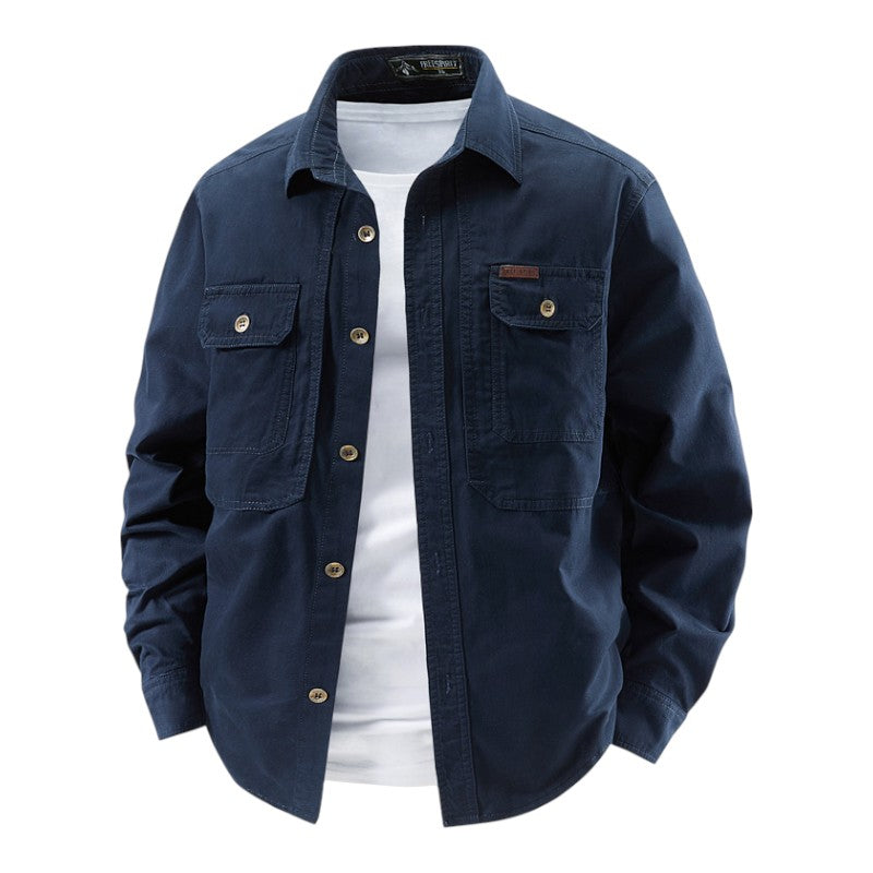 LARRY | CHEMISE UTILITAIRE À MANCHES LONGUES
