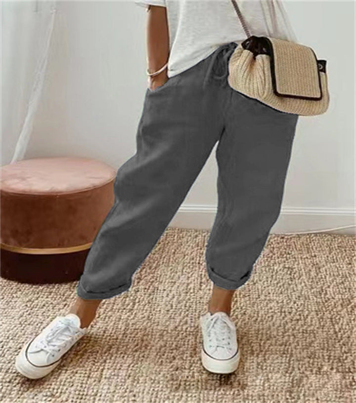 Rena | Pantalon élégant coton