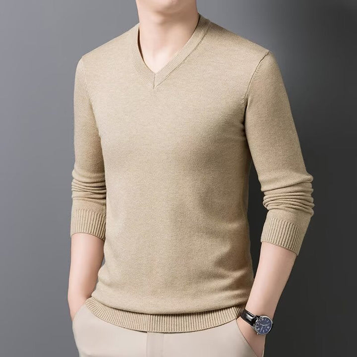 KEN | PULL EN MAILLE À COL EN V