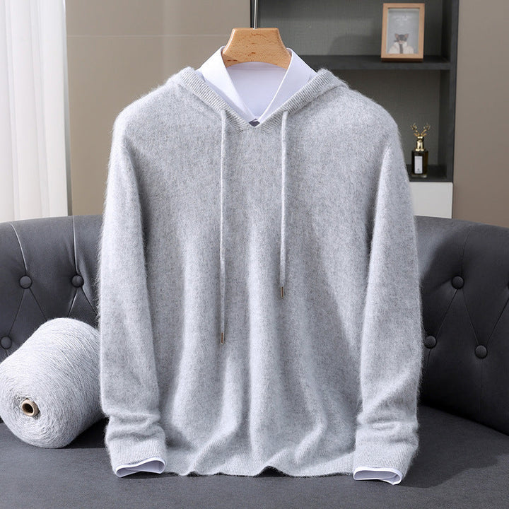 JOSEPH | SWEAT À CAPUCHE EN LAINE MÉLANGÉE POUR HOMME