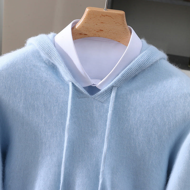 JOSEPH | SWEAT À CAPUCHE EN LAINE MÉLANGÉE POUR HOMME