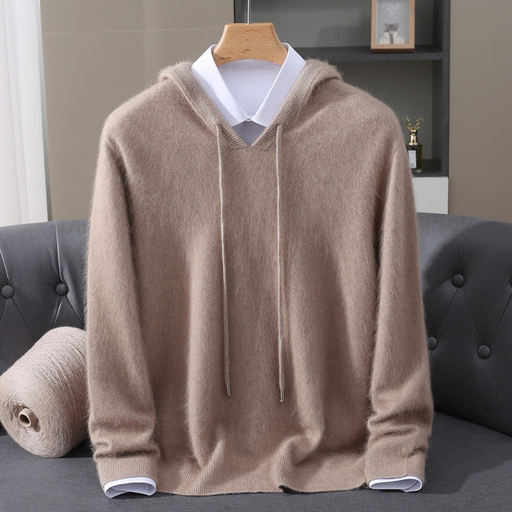 JOSEPH | SWEAT À CAPUCHE EN LAINE MÉLANGÉE POUR HOMME