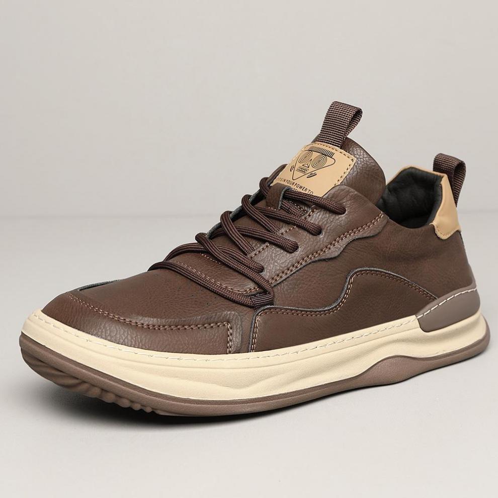 Ron | Baskets en Cuir Véritable Noble Italiana