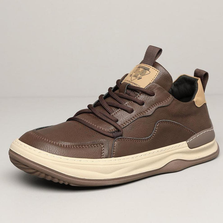Ron | Baskets en Cuir Véritable Noble Italiana
