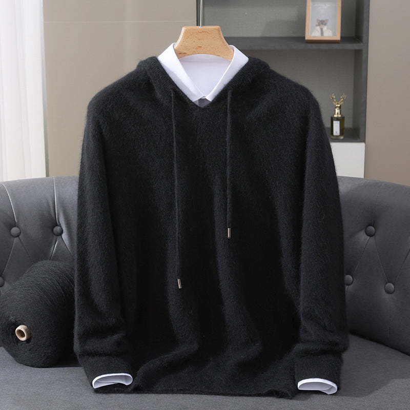 JOSEPH | SWEAT À CAPUCHE EN LAINE MÉLANGÉE POUR HOMME