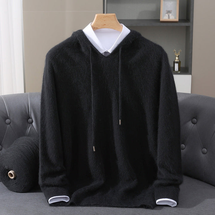 JOSEPH | SWEAT À CAPUCHE EN LAINE MÉLANGÉE POUR HOMME