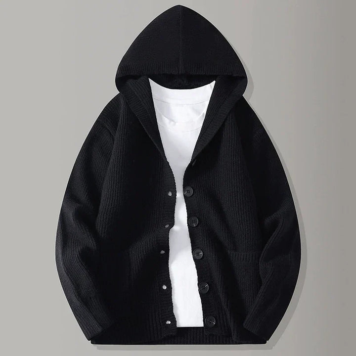 MORGAN | CARDIGAN À CAPUCHE EN MAILLE