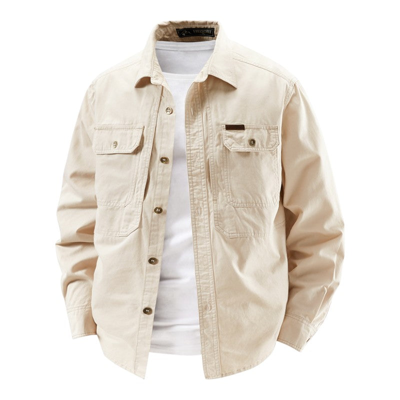 LARRY | CHEMISE UTILITAIRE À MANCHES LONGUES