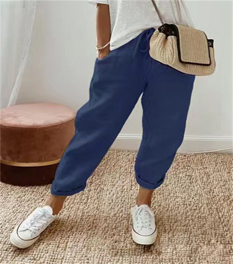 Rena | Pantalon élégant coton