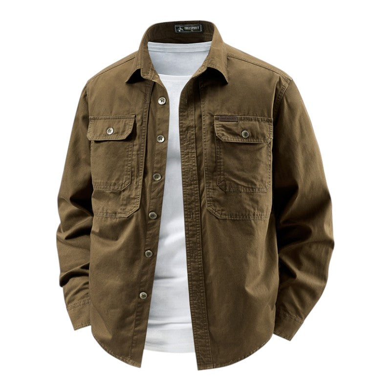 LARRY | CHEMISE UTILITAIRE À MANCHES LONGUES