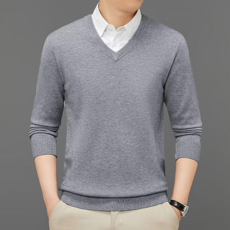 KEN | PULL EN MAILLE À COL EN V