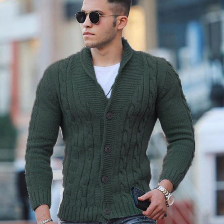 STEVEN | CARDIGAN EN MAILLE TEXTURÉE