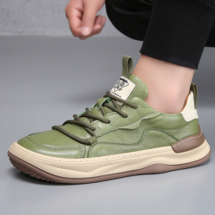 Ron | Baskets en Cuir Véritable Noble Italiana