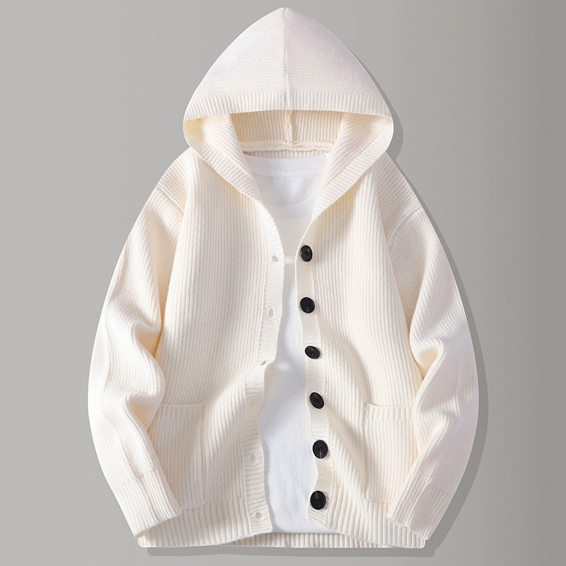 MORGAN | CARDIGAN À CAPUCHE EN MAILLE