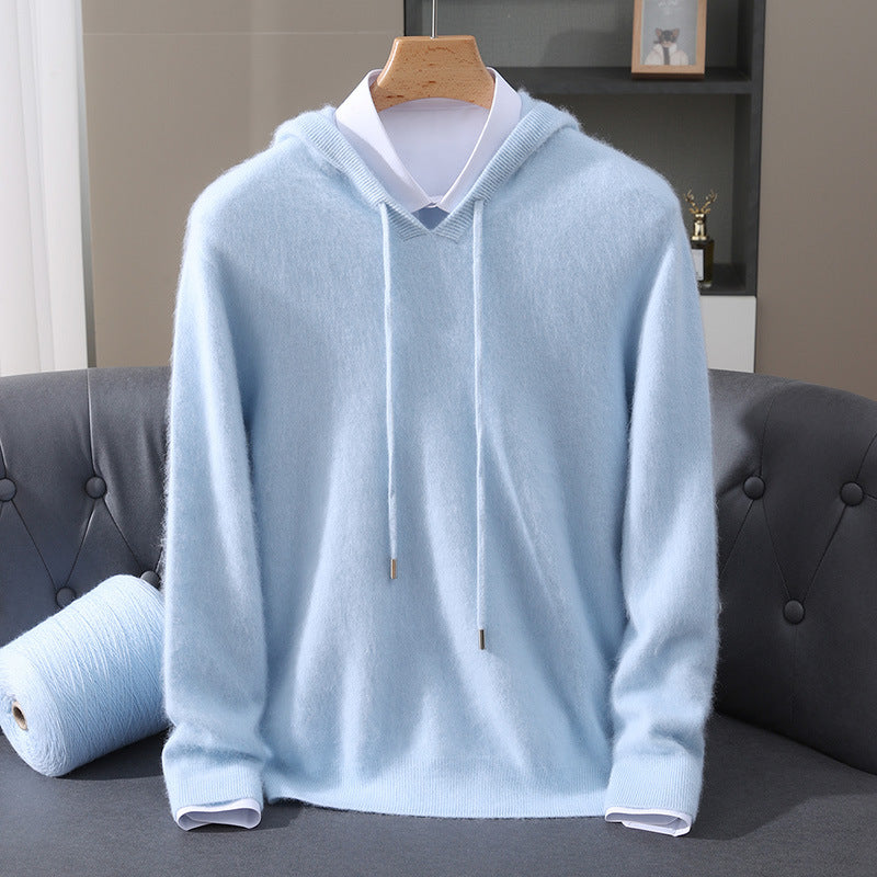 JOSEPH | SWEAT À CAPUCHE EN LAINE MÉLANGÉE POUR HOMME