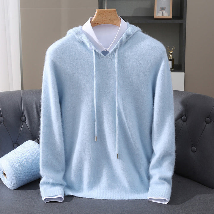 JOSEPH | SWEAT À CAPUCHE EN LAINE MÉLANGÉE POUR HOMME