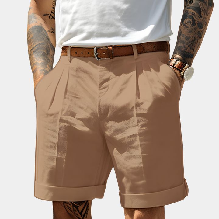 LUKA | BERMUDAS ÉLÉGANTS EN COTON RESPIRANT