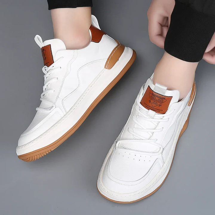 Ron | Baskets en Cuir Véritable Noble Italiana