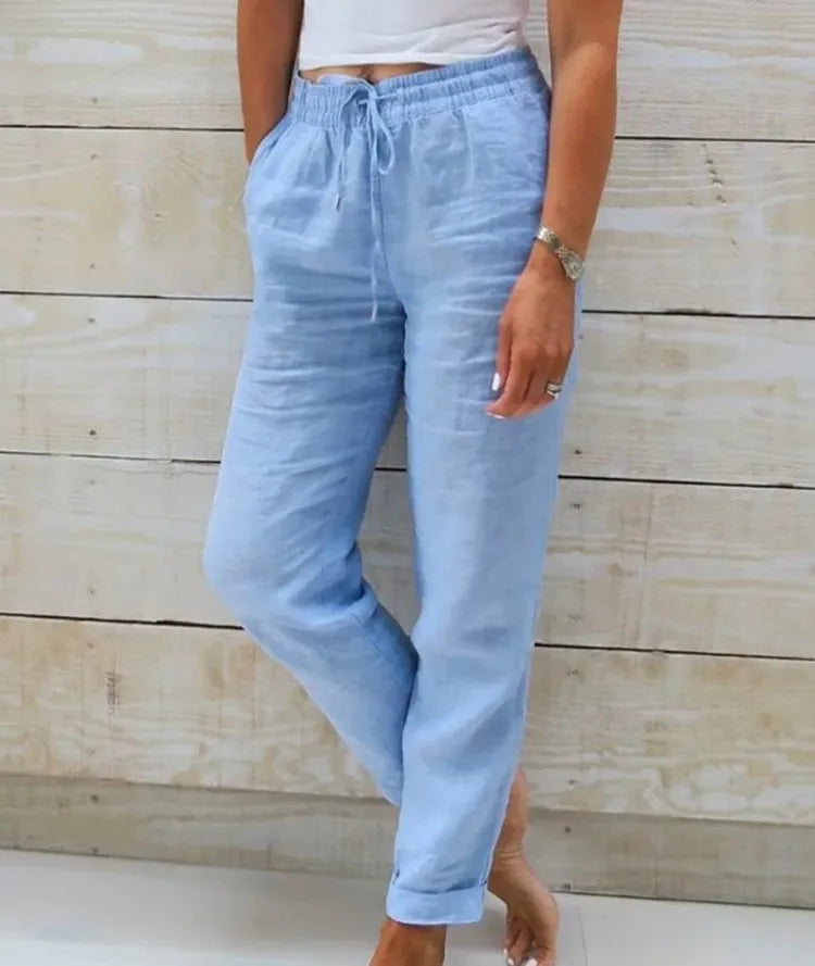 Clara | Short en Lin Chic et Respirant